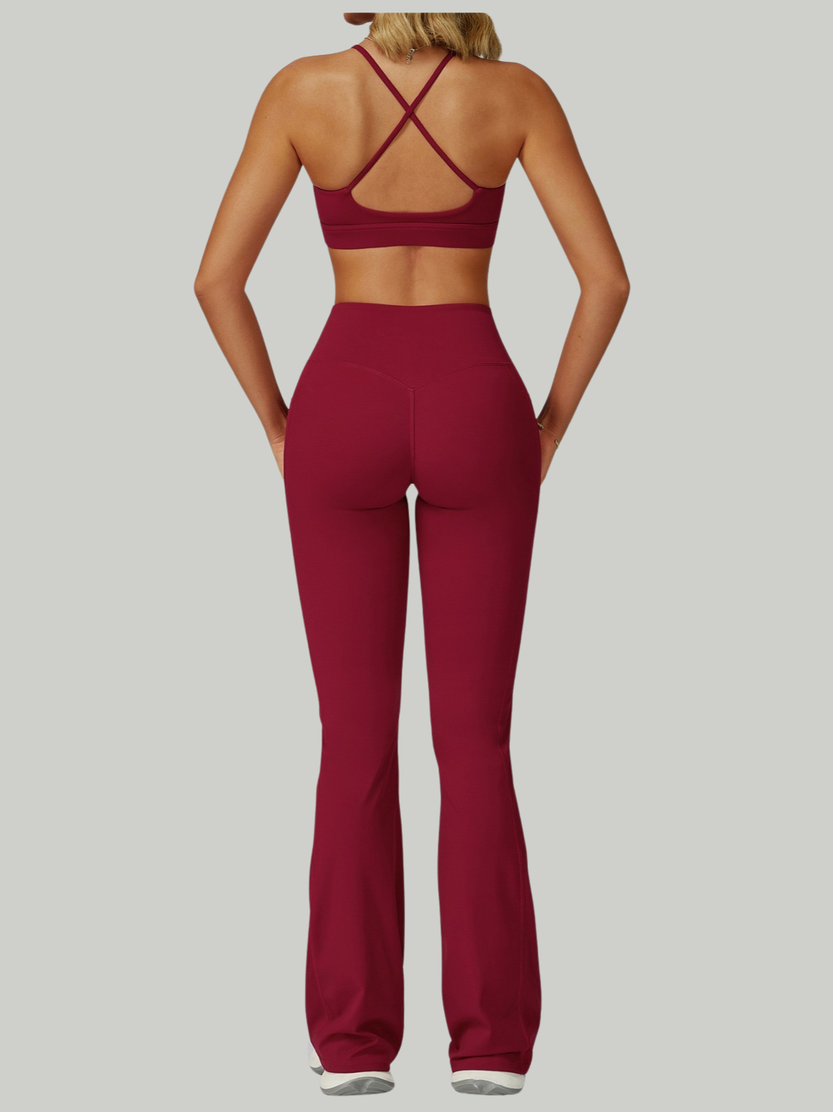 Berry Fit Round neck Sports Bra