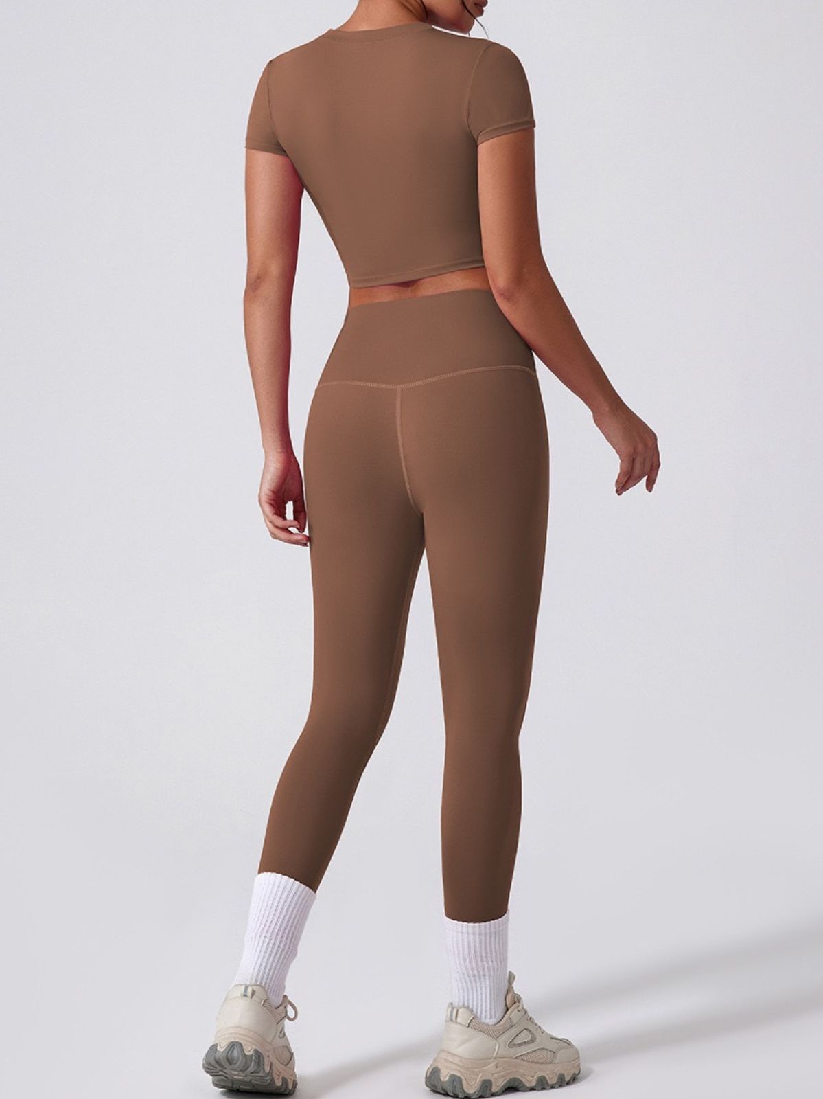 Brown Berry Fit Essential Leggings