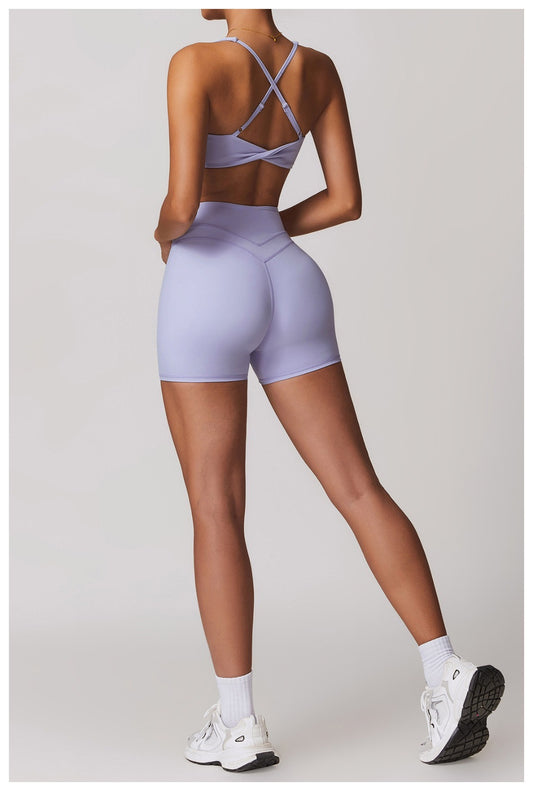 Purple Berry Workout Shorts