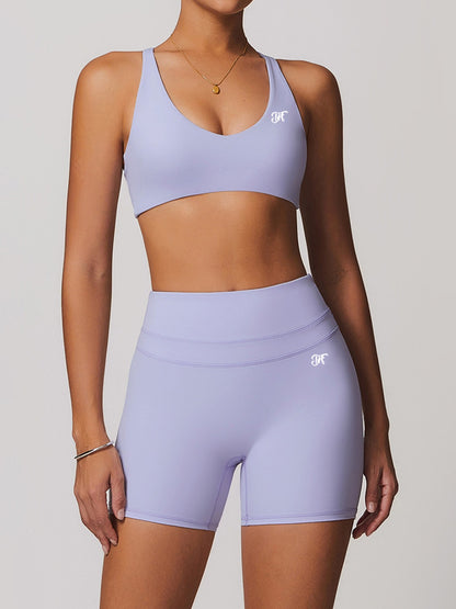 Purple Berry Workout Shorts